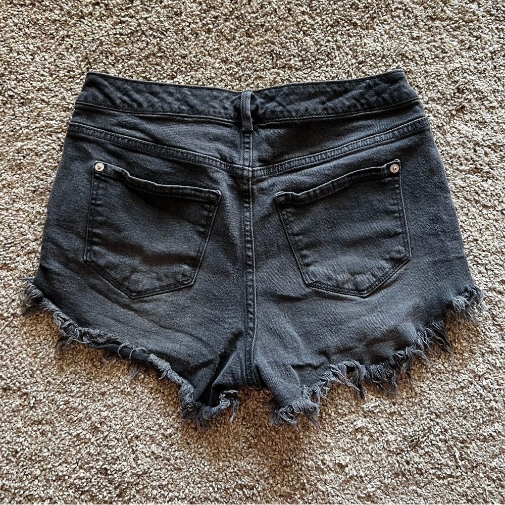 Inc Black Denim Shorts - Picture 5 of 5